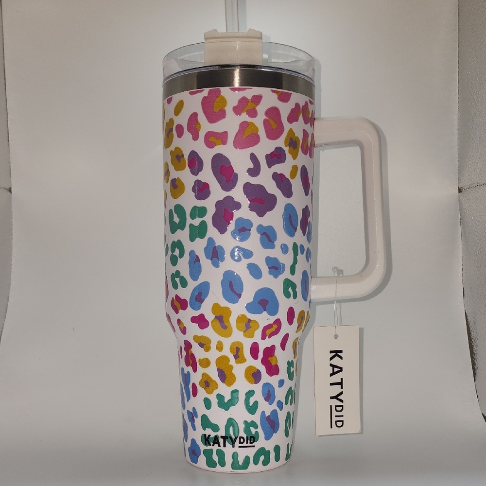 The Katy Did‎ Textured 40 Oz Drinking Tumbler
